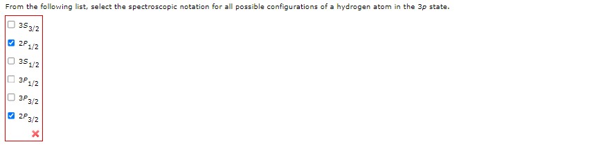 please answer and show all work: From the following list, select the