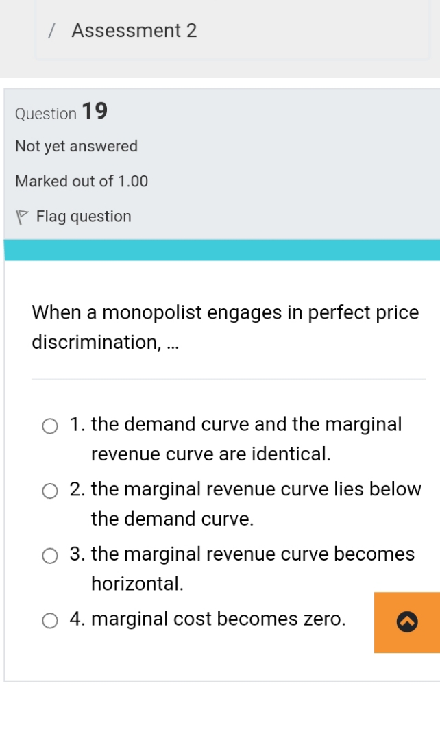 please help / Assessment 2 Question 1 9 Not yet answered Marked