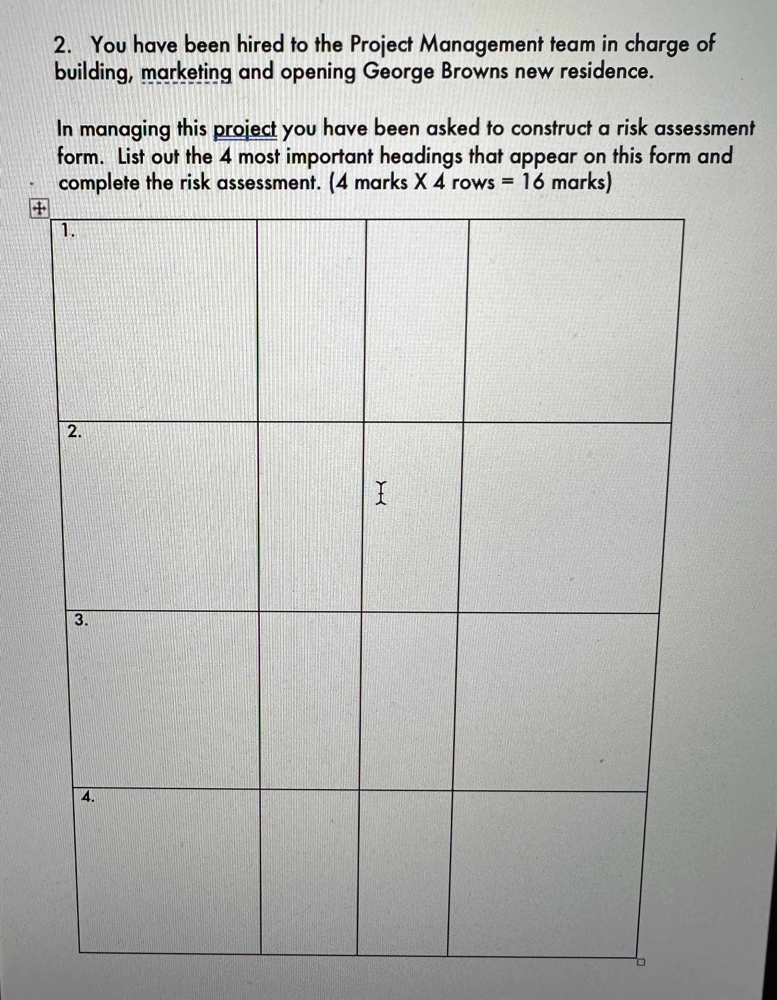 project data below. Assume all tasks sharing answers or consulting with another