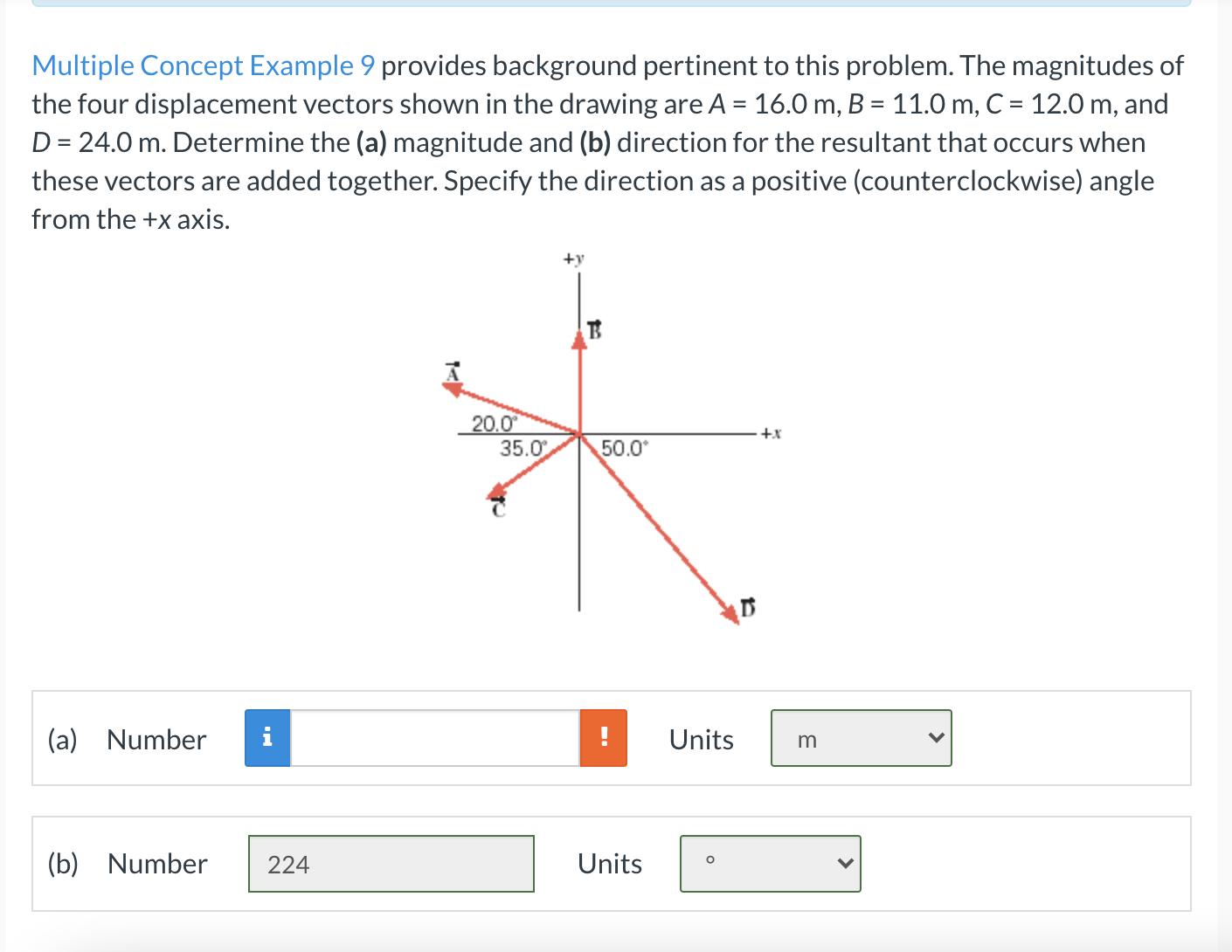  Multiple Concept Example 9 provides background pertinent to this problem. The