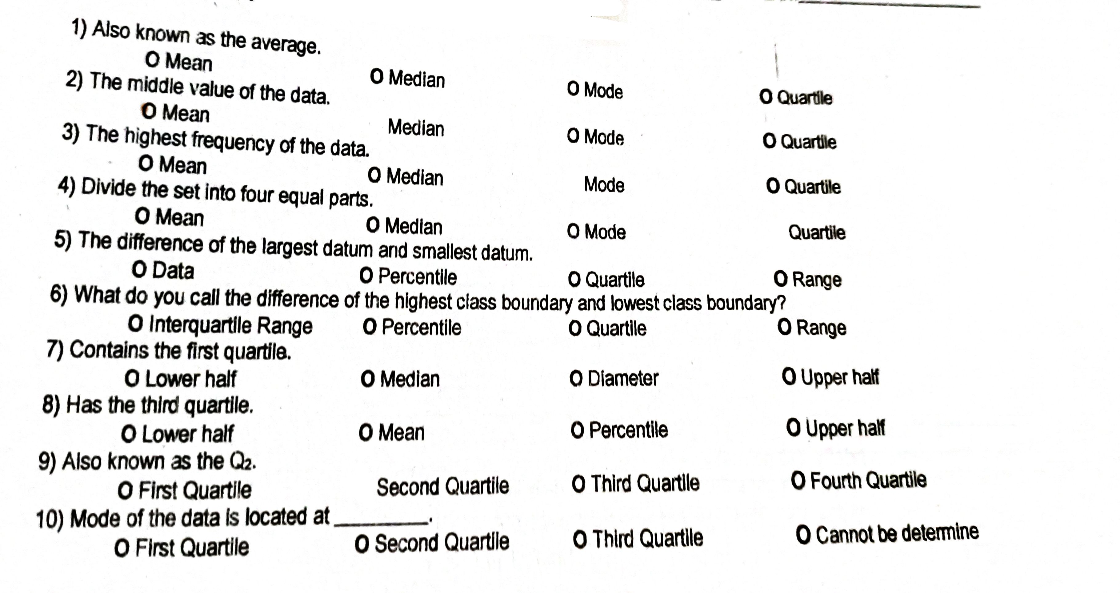 are not expert that much in statistics you can skip. SOLVING: Complete