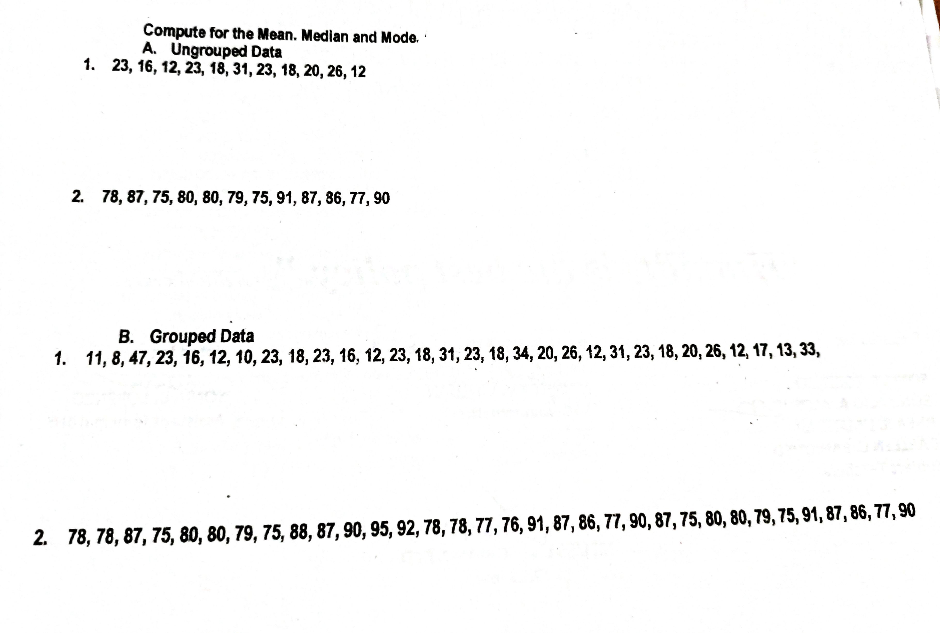 the table of frequency and solve for the Quartile and Percentile. A.