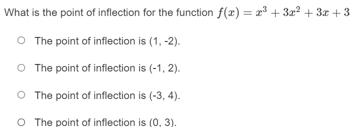 O The critical points in the given interval are x = 1