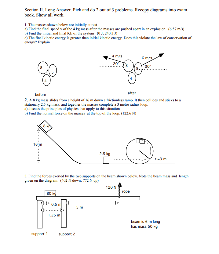 is pulled up a 20 m long, 15'3 ramp at a constant