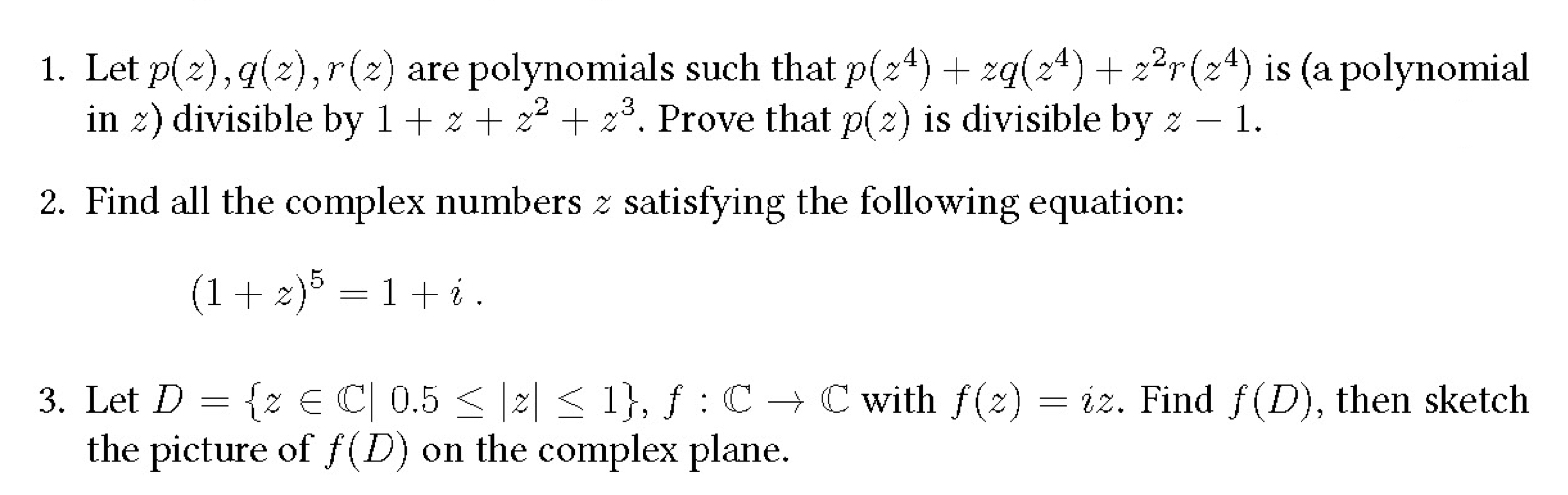 . Let 23(2) , (3(2) 3 Hz) are polynomials such that