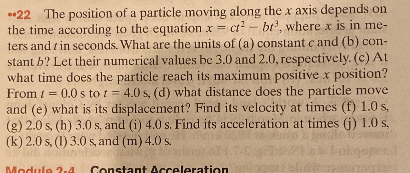 Number 22 part a b c d e f g h I