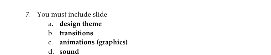 project on the job is to create a manual of business documents.