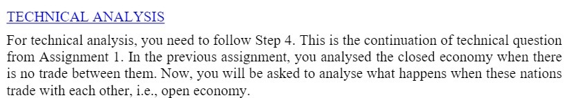  TECHNICAL ANALYSIS For technical analysis, you need to follow Step 4.