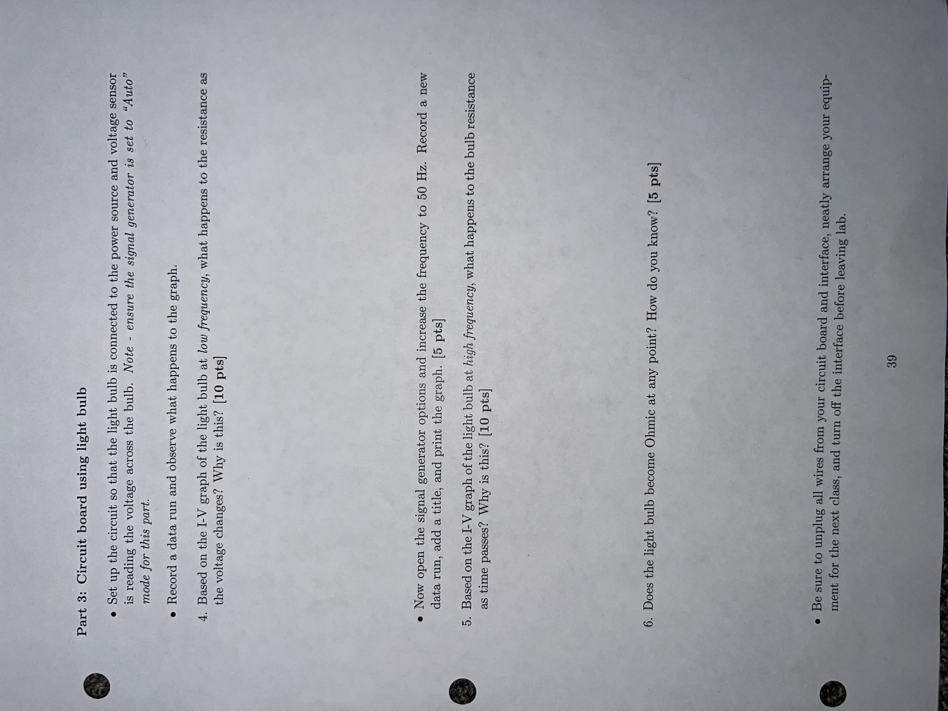 the plot does not retrace itself as the controlled variable is increased