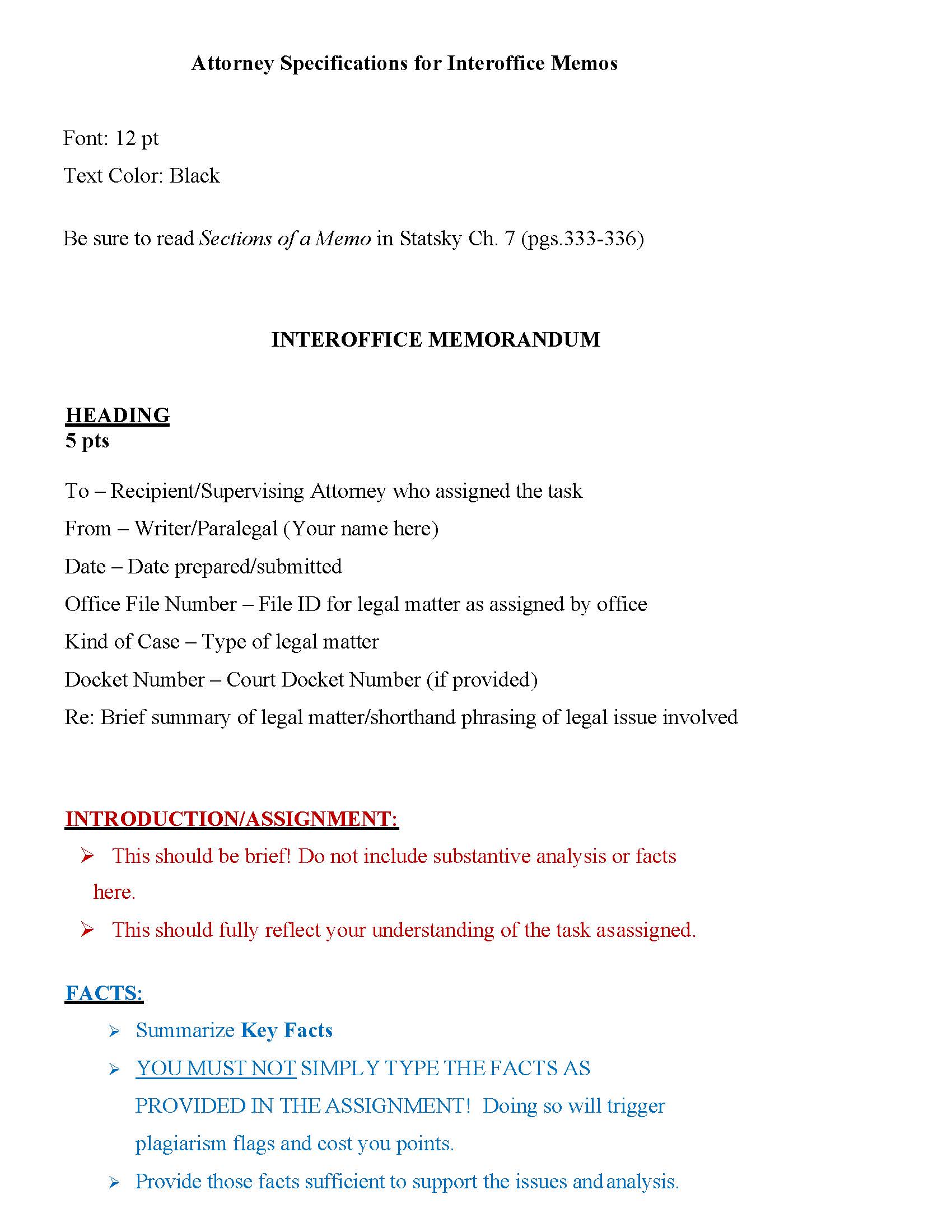 ASSIGNMENT: Mary Robbins has requested that our office represent her in a