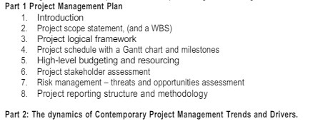  Part 1 Project Management Plan 1. Introduction 2. Project scope statement,