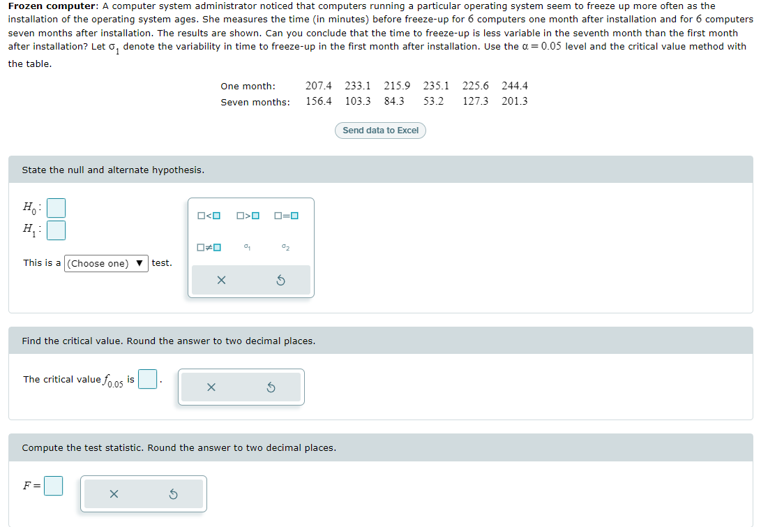  Frozen computer: A computer system administrator noticed that computers running a