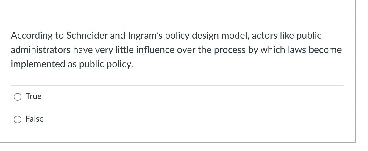 O False Question 2 1 pts Breaches of official responsibility almost always