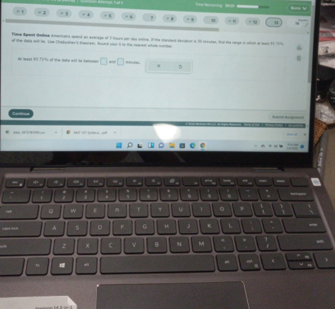 please show working 10:01 - 4 -5 7 - 11 - 12