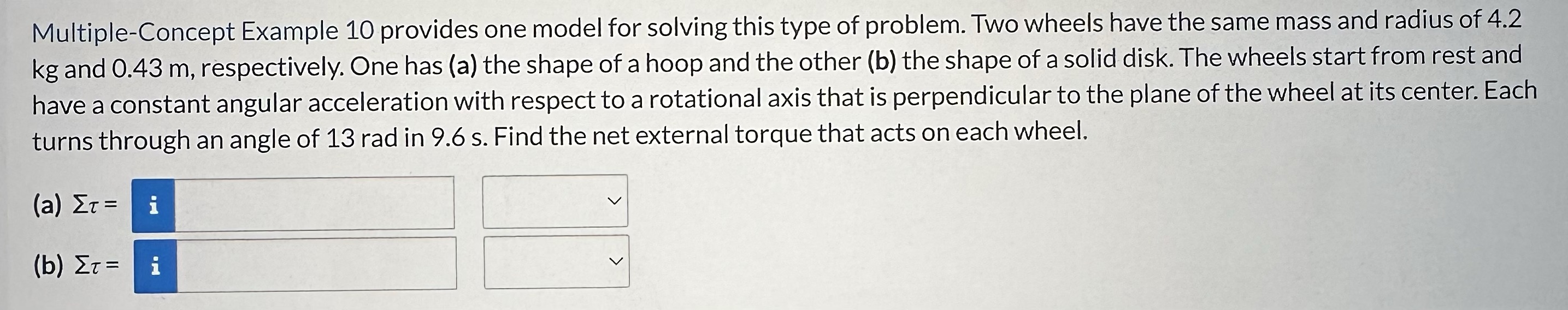 Multiple-Concept Example 10 provides one model for solving this type of