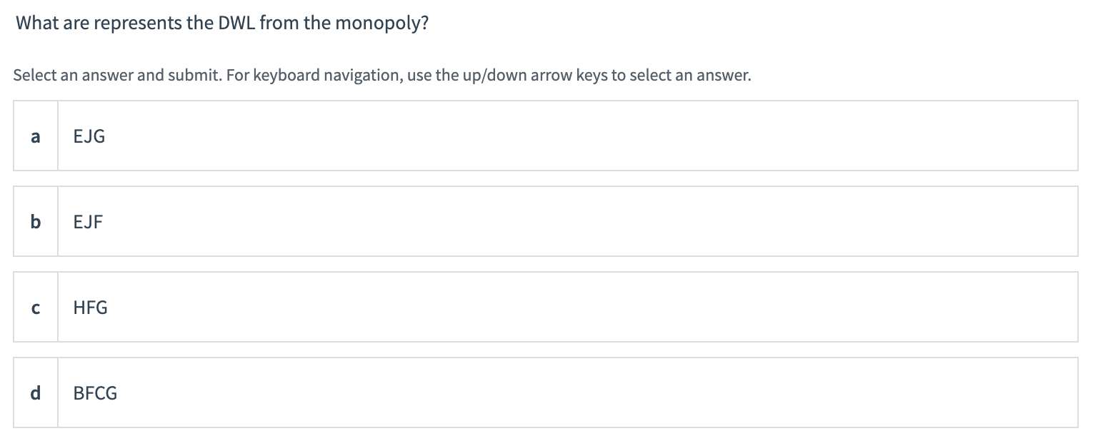 a K b L c M What are represents the DWL from