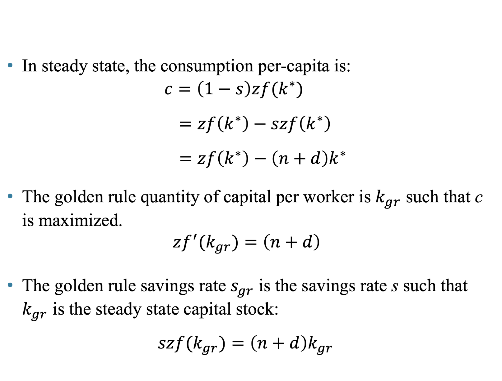 Solow growth model, the production function of a country is given as: