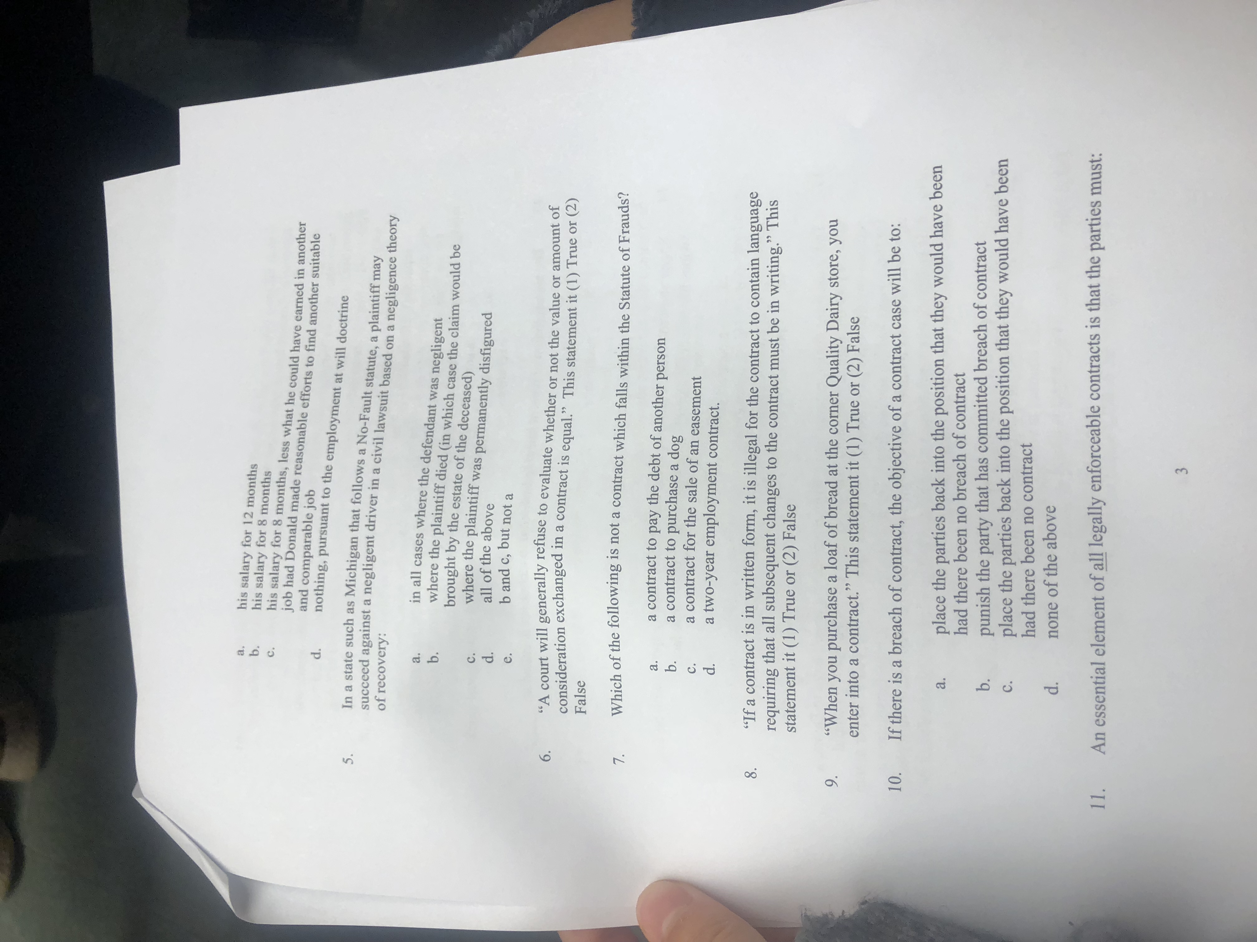 BEST ANSWER 1 . Elderly woman purchases a table from a local