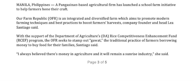 What is the issue, short explanation and possible solution MANILA, Philippines -