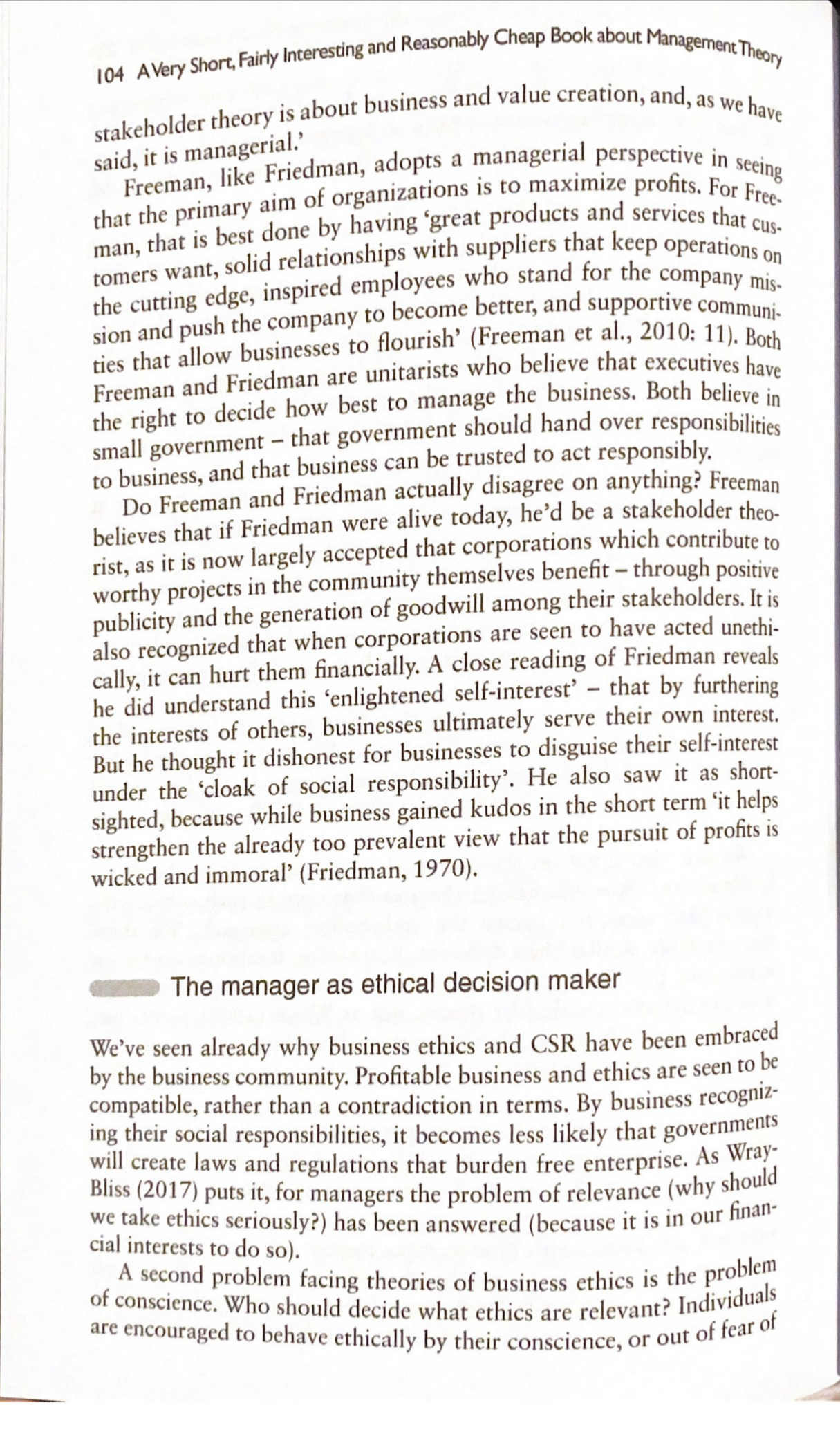 provide a range of theories from moral philoso-phy that can be used