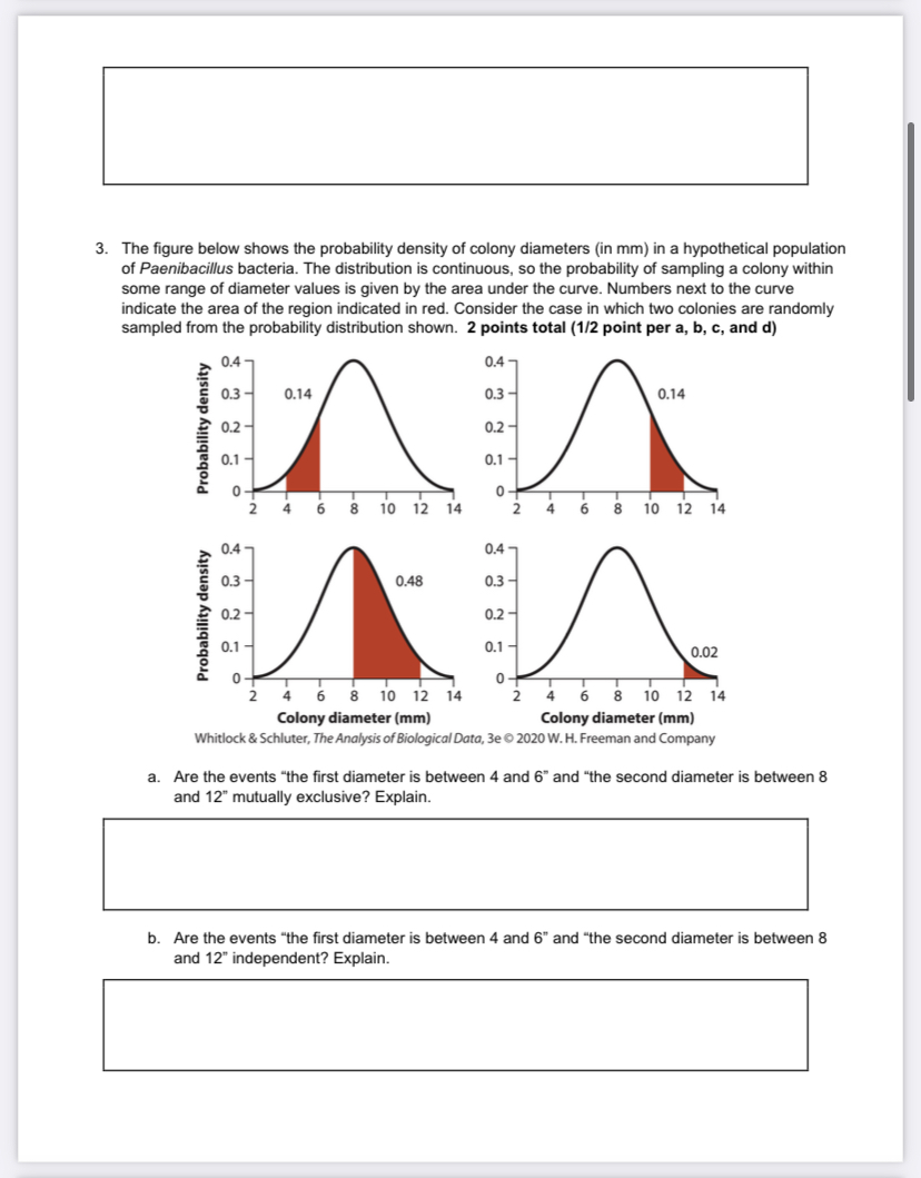 4 and 6 and the second diameter is between 8 and 12?