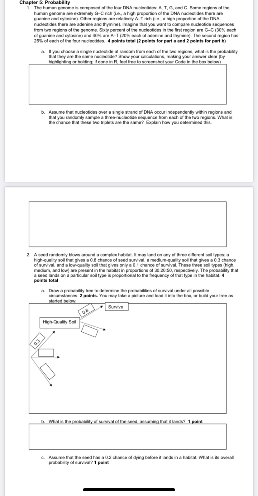 d. What is the probability that the first diameter is between 8