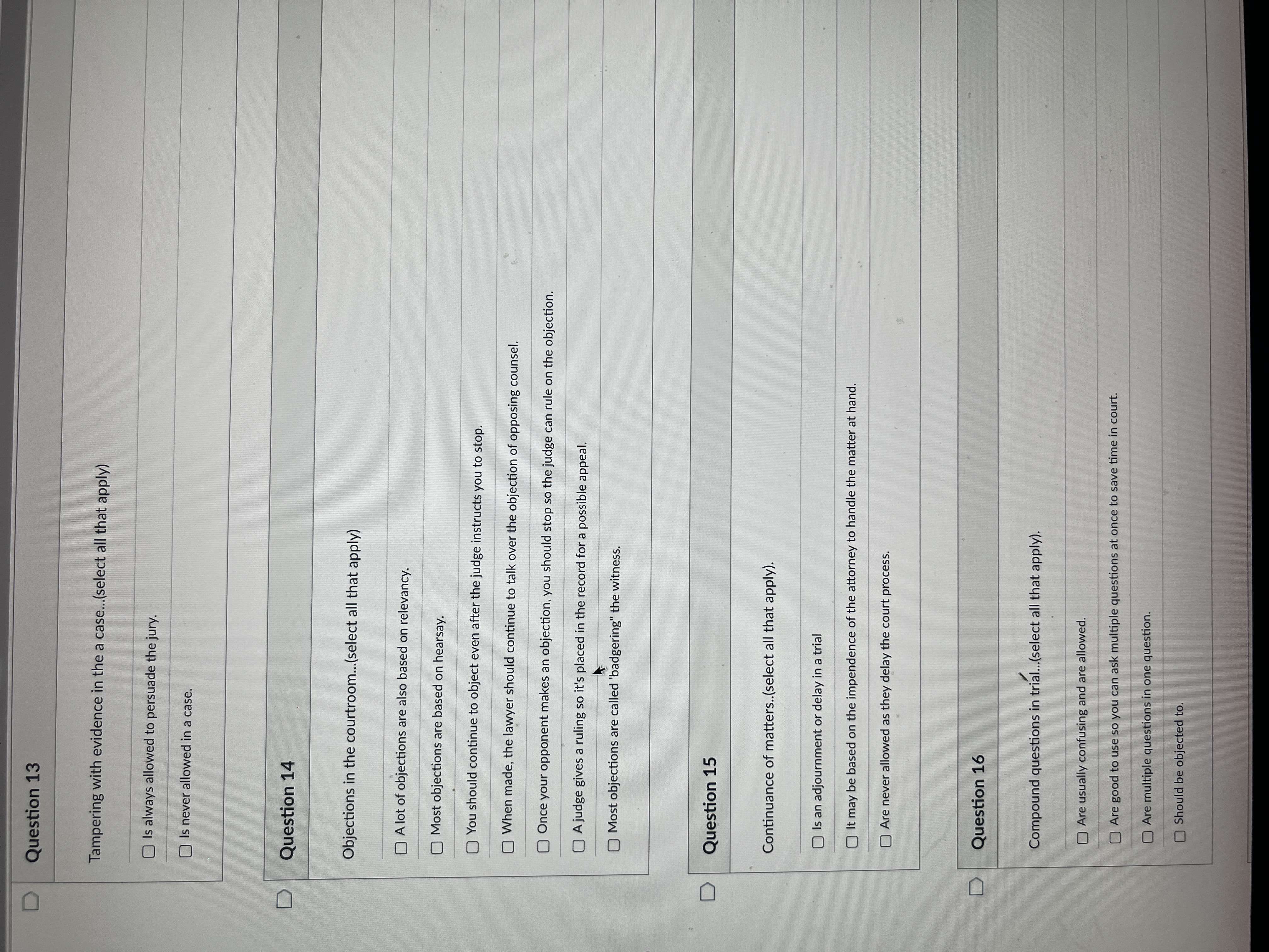 by a media trial. Can probably be used by both sides of