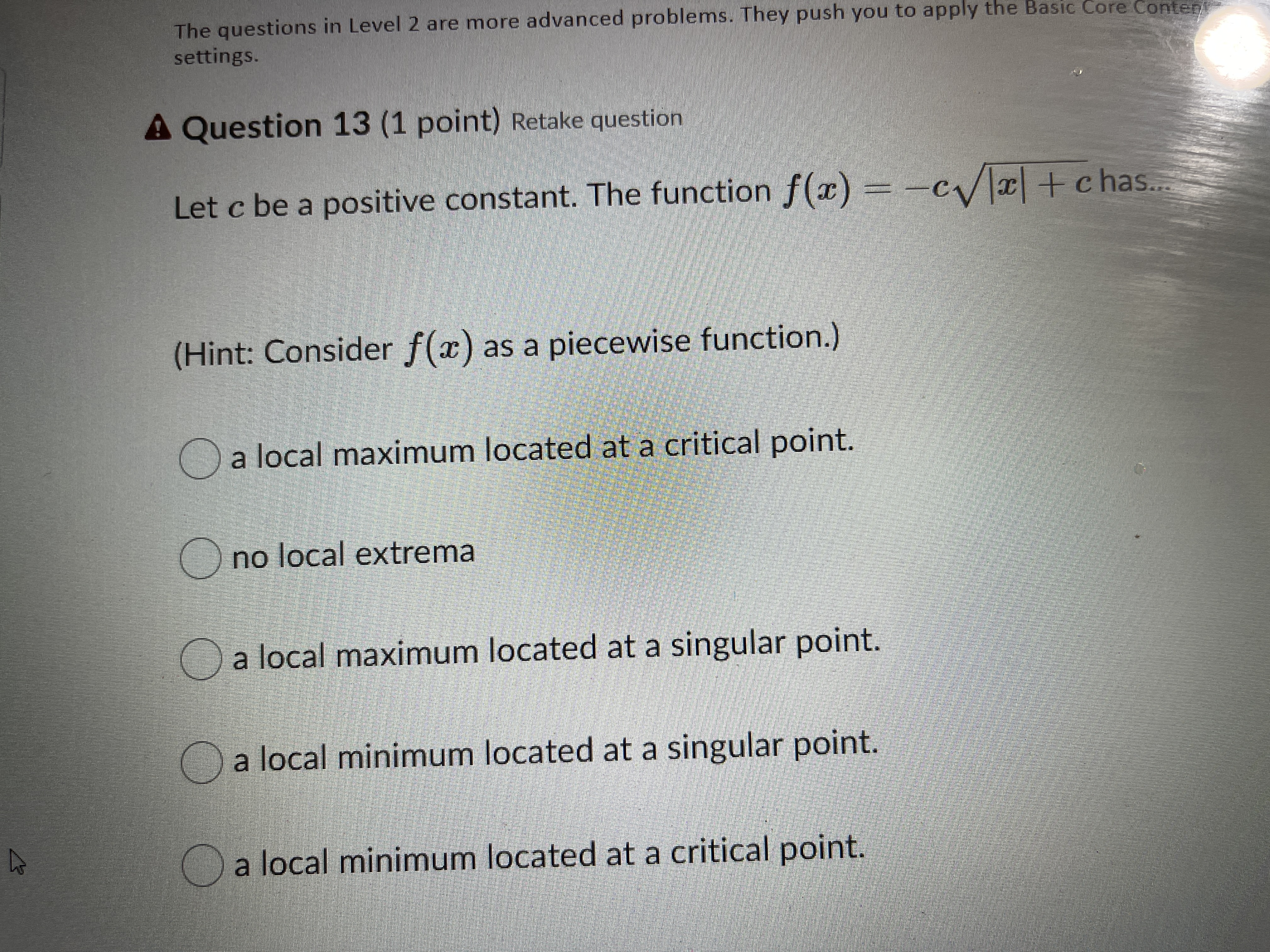  The questions in Level 2 are more advanced problems. They push