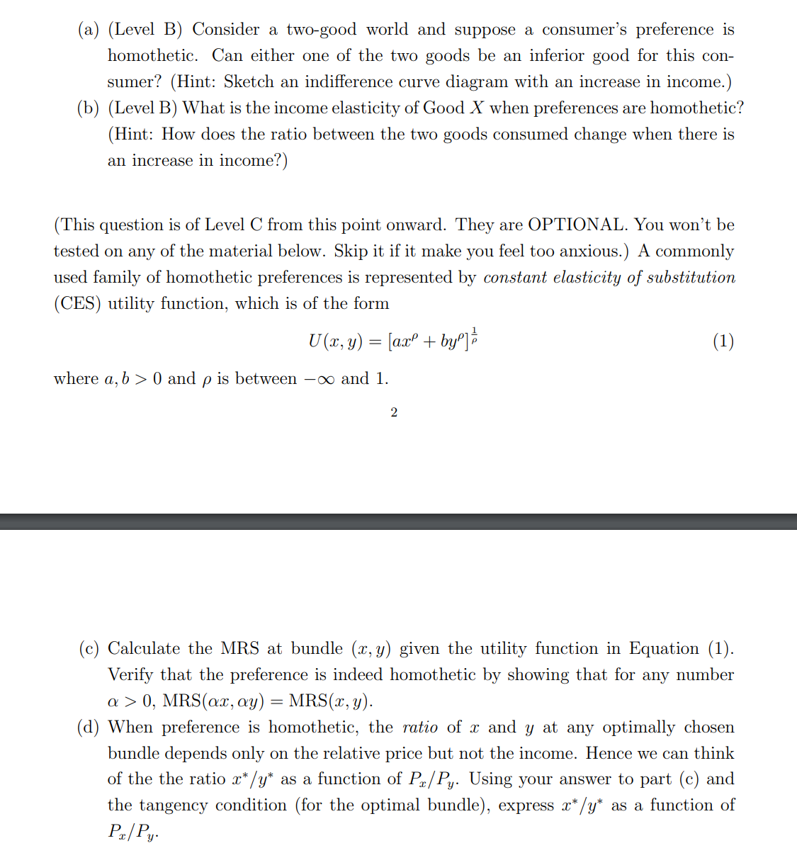 a straight line passing through the origin. (Mathematically, it is given by
