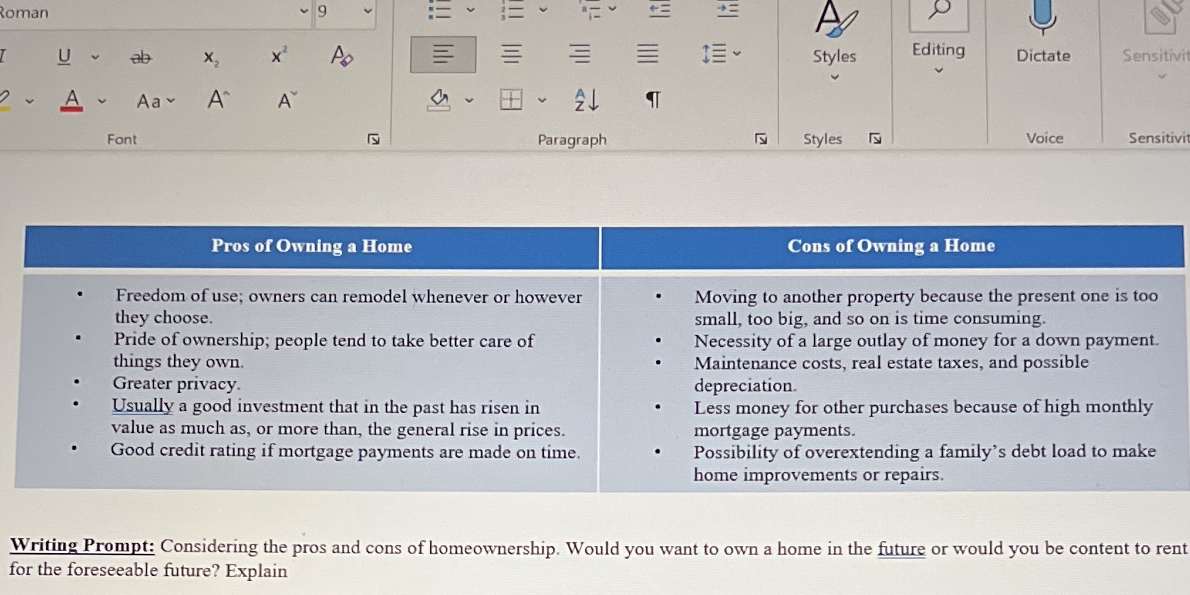 Honors barking basics Roman 19 O U ab X E Styles Editing