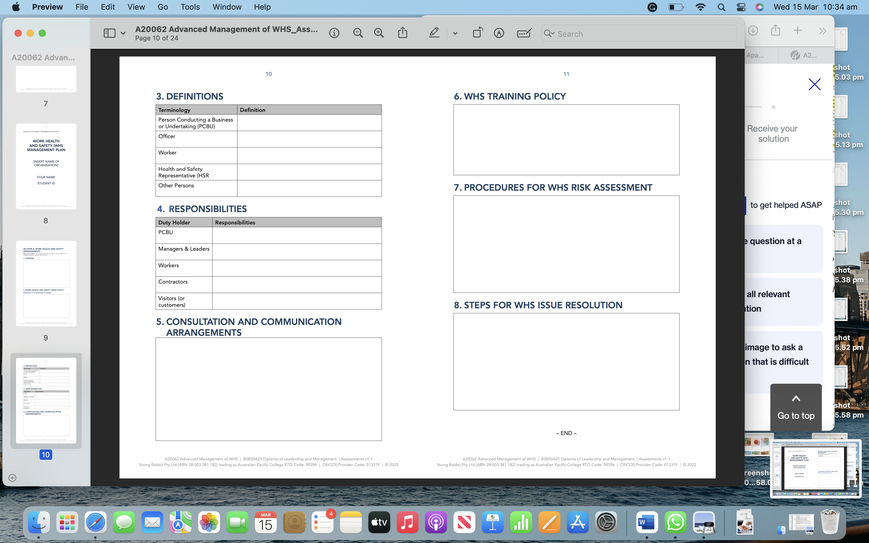 a manager at your workplace. Your manager asks you to create a