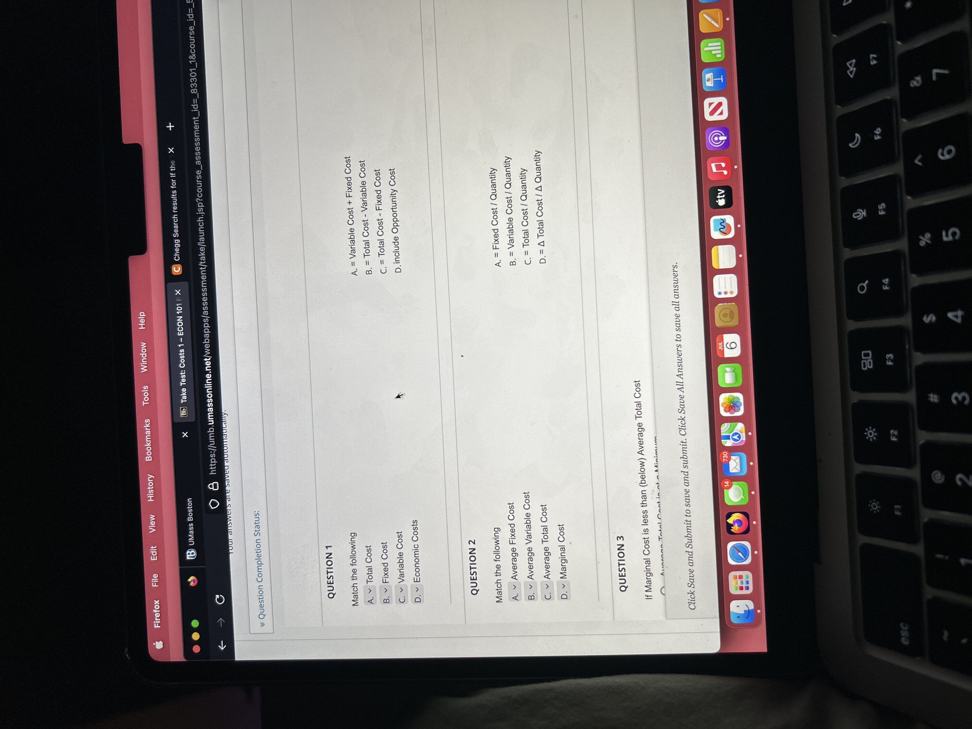  Firefox File Edit View History Bookmarks Tools Window Help B UMass