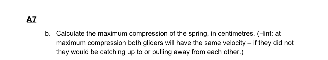 you have two objects. Object A, with a mass of 0.26 kg