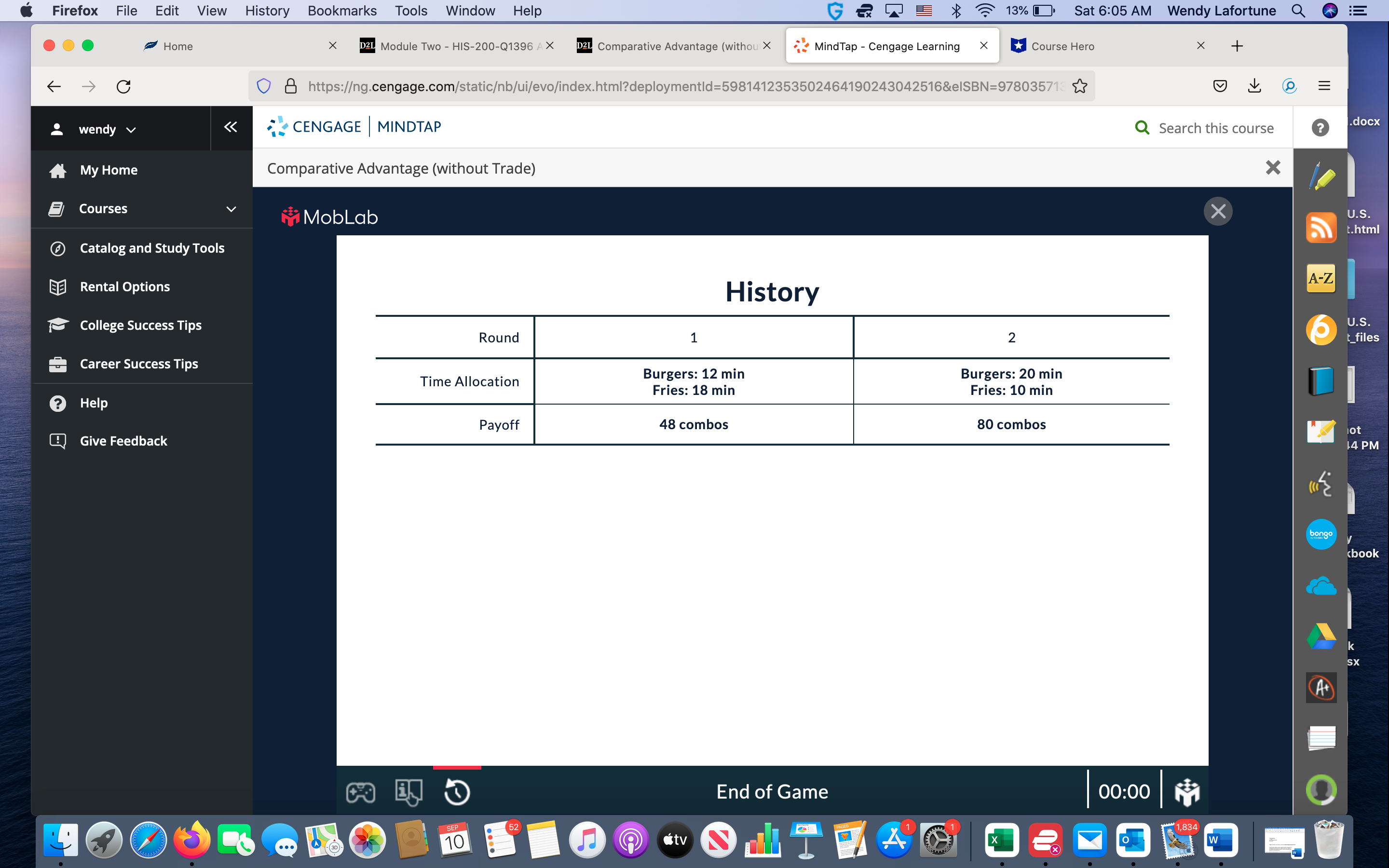 Advantage 22 Simulation Discussion: Comparative Advantage v D NOTE THAT A CUSTOM