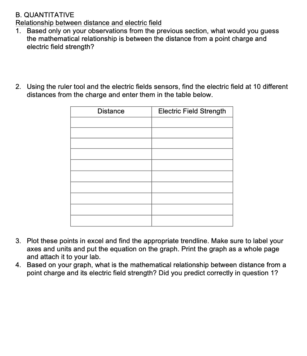 Electric Field Hockey ................................................................... 8 V. Conclusions ............................................................................... 9 I. Introduction Purgose