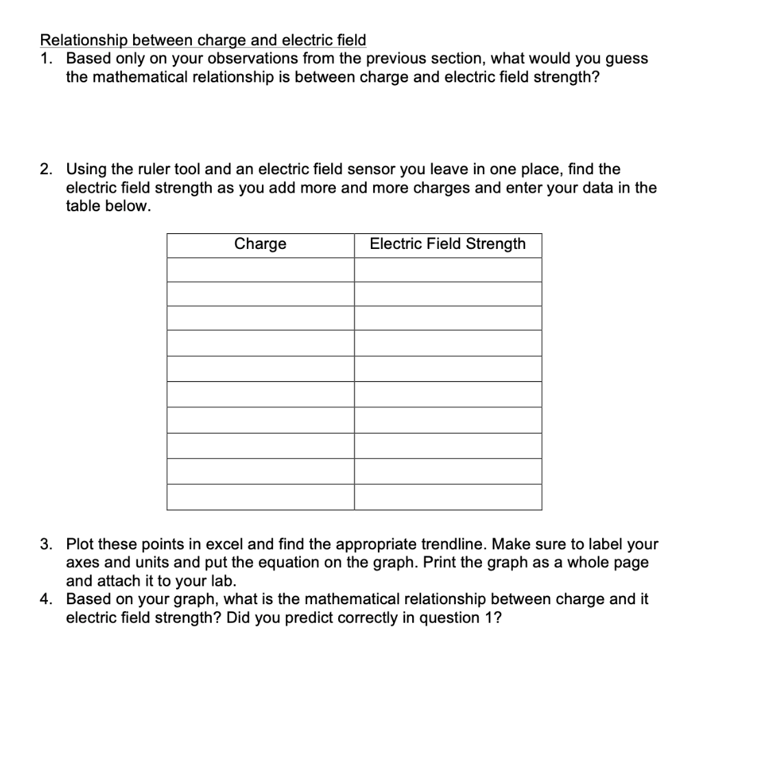 As you probably noticed from the electrostatics lab, sometimes it's pretty hard