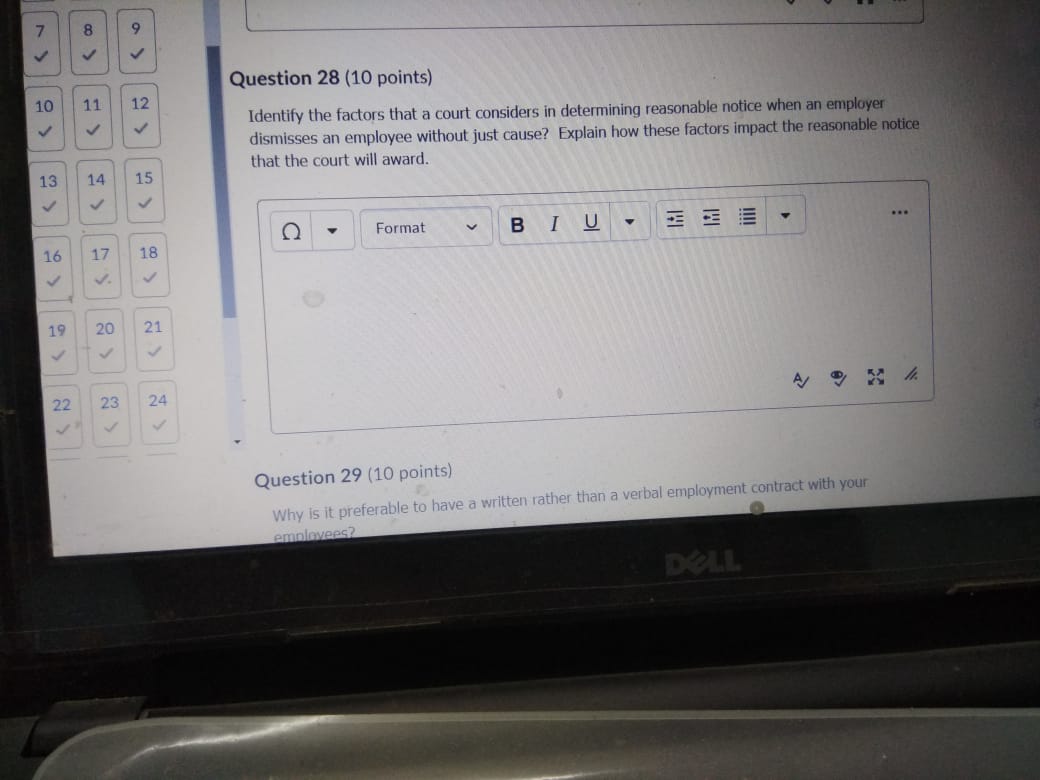 10 11 12 business for one year after leaving employment. Ralph quit