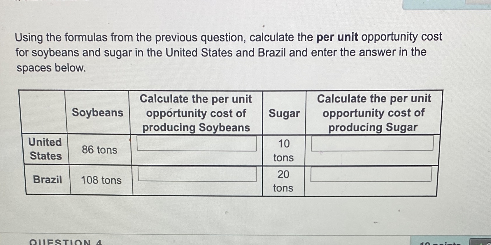 Please solve and explain Using the formulas from the previous question, calculate