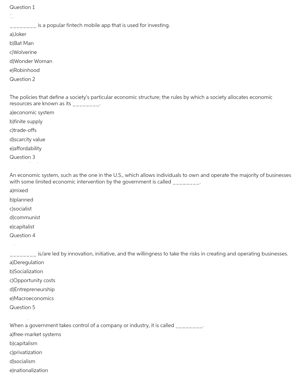 Please answer correct explain plz asap plz 1 to 5Don't answer by