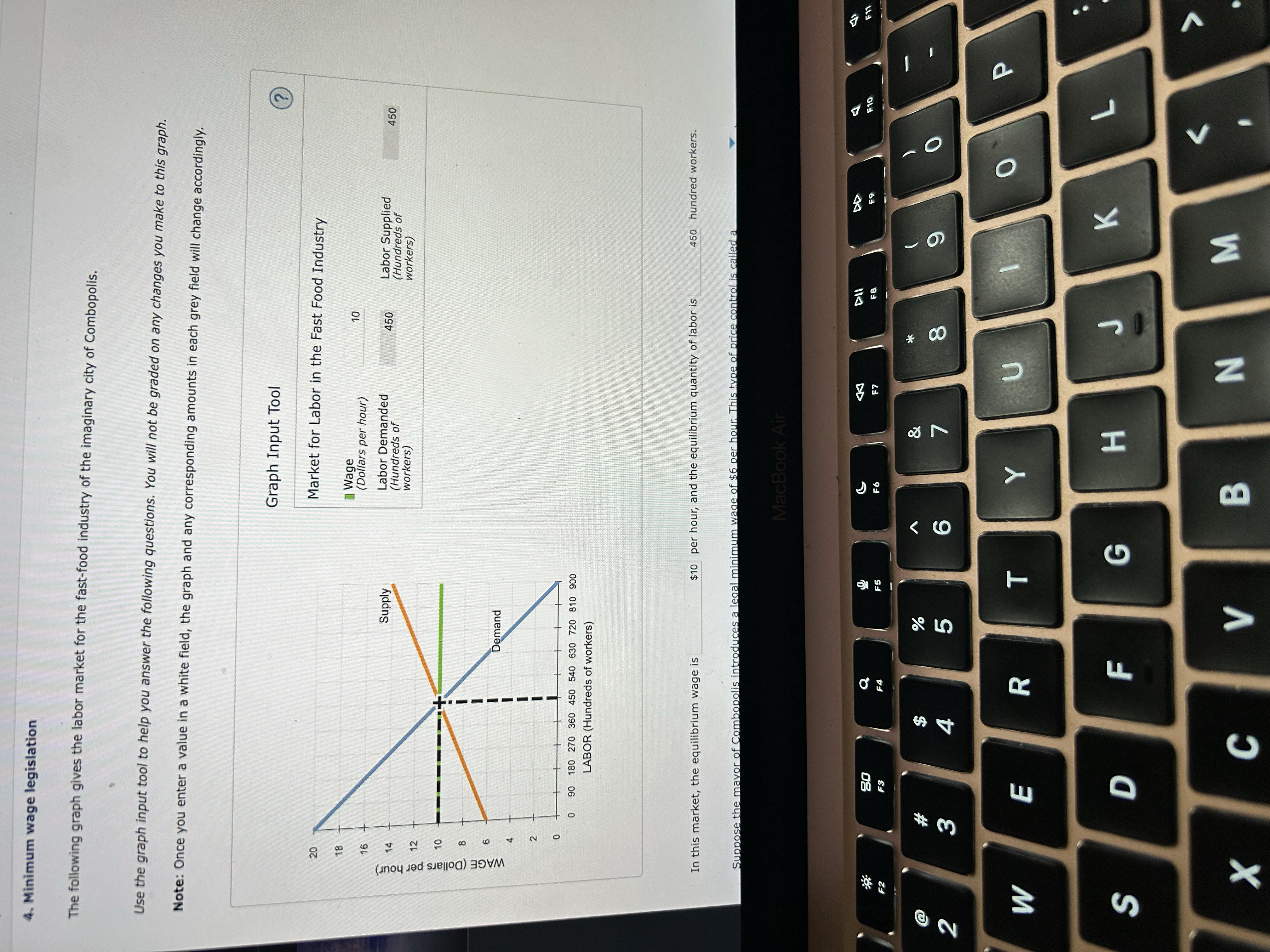 Calculating tax incidence Suppose that the local government of Ogden decides to