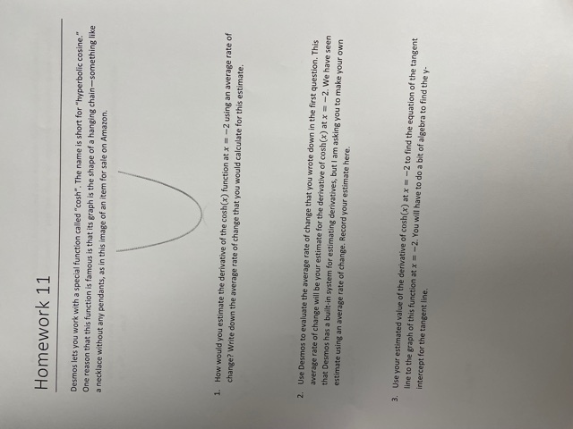  Homework 11 Desmos lets you work with a special function called