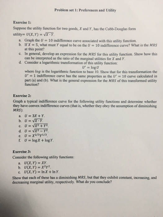  Pam has the utility function U(X,Y)=X^(1/3)*Y(2/3) , where X is the