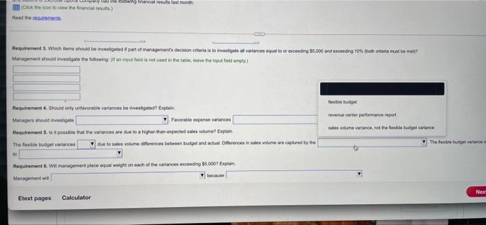 your knowledge of the company, what type of responsibility center is this