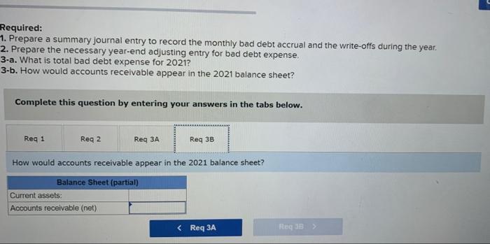 the amount of credit sales for the month. At the fiscal year-end