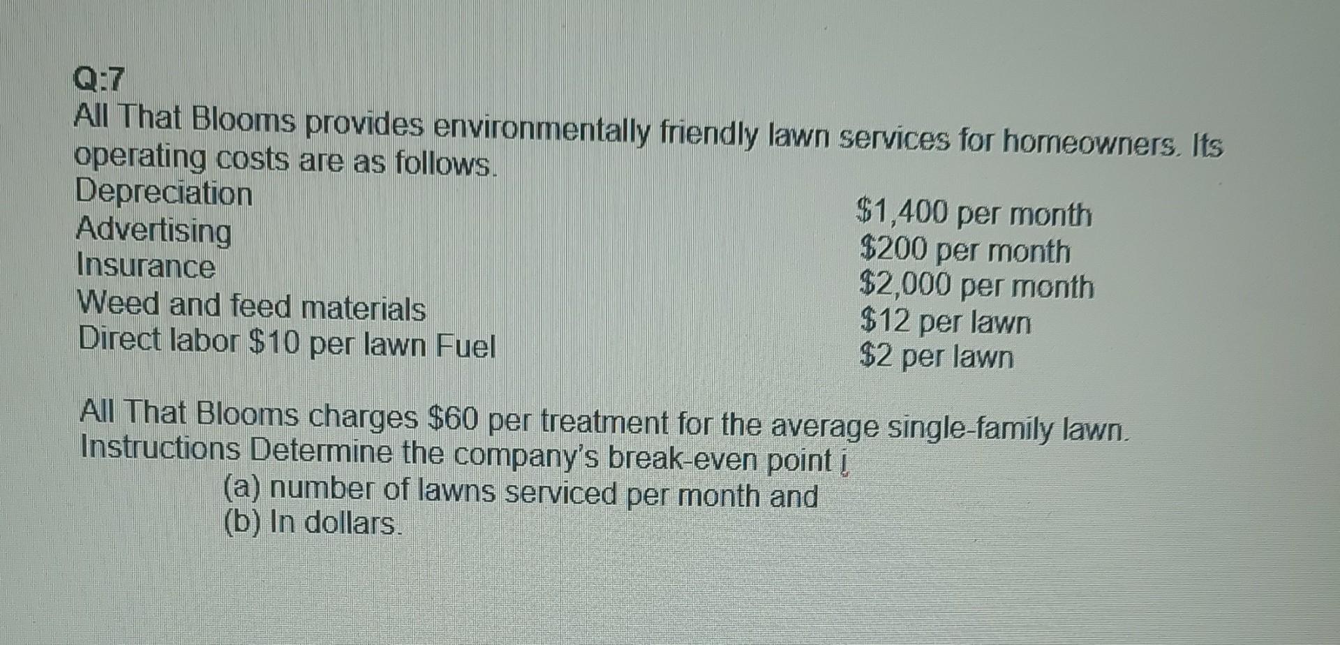 are the major types of period costs incurred by a manufacturer? 5.