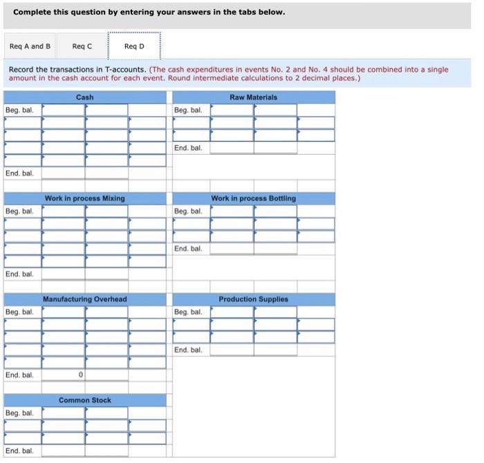 Corporation produces a new soft drink brand, Sweet Spring, using two production