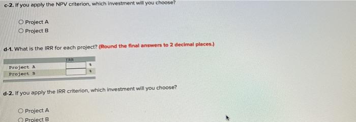 -$ 68,000 36,000 28,000 25,500 20,600 Whichever project you choose, if any,