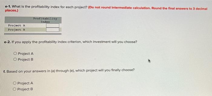 you require a 15% return on your investment. a-1. What is the