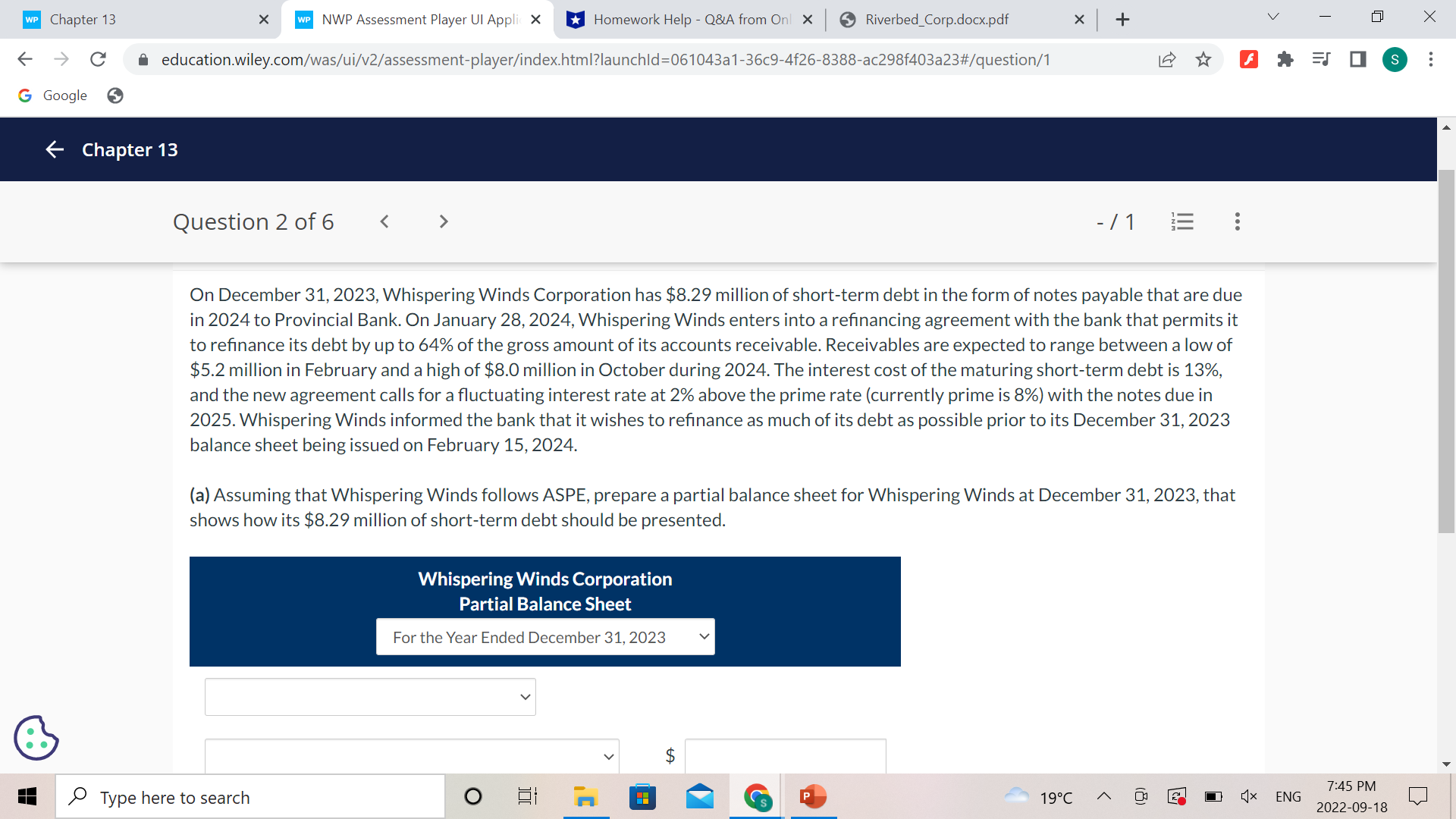  WP Chapter 13 X WP NWP Assessment Player UI Appli X