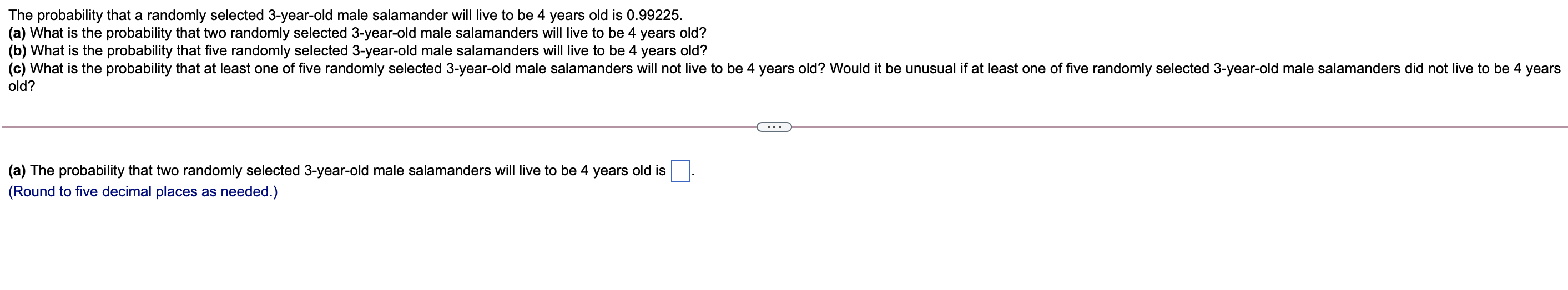 0.09The numbers that could be a probability of an event are2. A